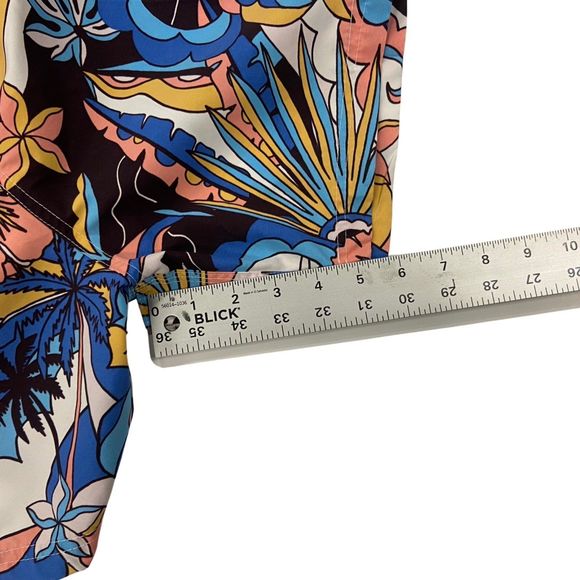Panama Jack | Men’s Floral Hawaiian Swim Trunks w/Pockets, Board Shorts, Size 40 - Picture 8 of 8